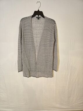 Eileen Fisher Fine Organic Linen Crepe Knit Cardigan